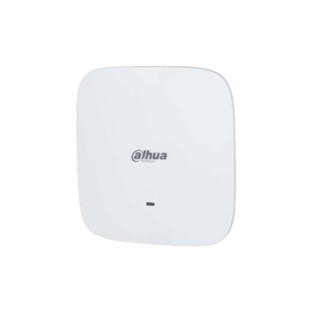 DAHUA AX18 CEILING MOUNT ACCESS POINT DH-EAP6218-C, Interfata: 1 x 10/100/1000 Mbps Base-T RJ-45 (WAN, PoE), 1 x 10/100/1000 Mbps Base-T RJ-45, Memorie: DDR: 256 MB, Flash: 16 MB, Dual Band: 2.4 GHz: 574 Mbps, 5 GHz: 1201 Mbps, Alimentare: 12 VDC,1 A, PoE (802.3 af), Dimensiuni: 188 mm × 188 mm × 35
