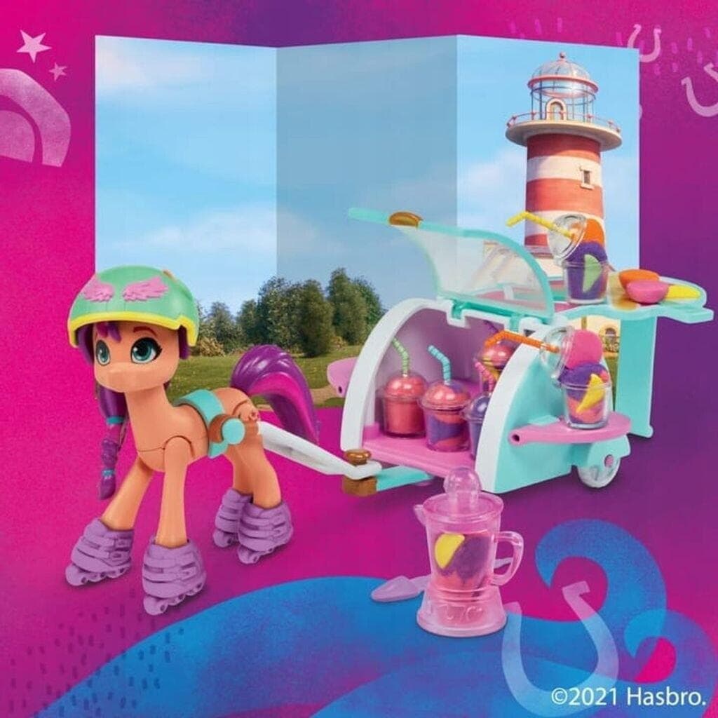Set MLP Sunny Starcount, smoothie bar — miniatură