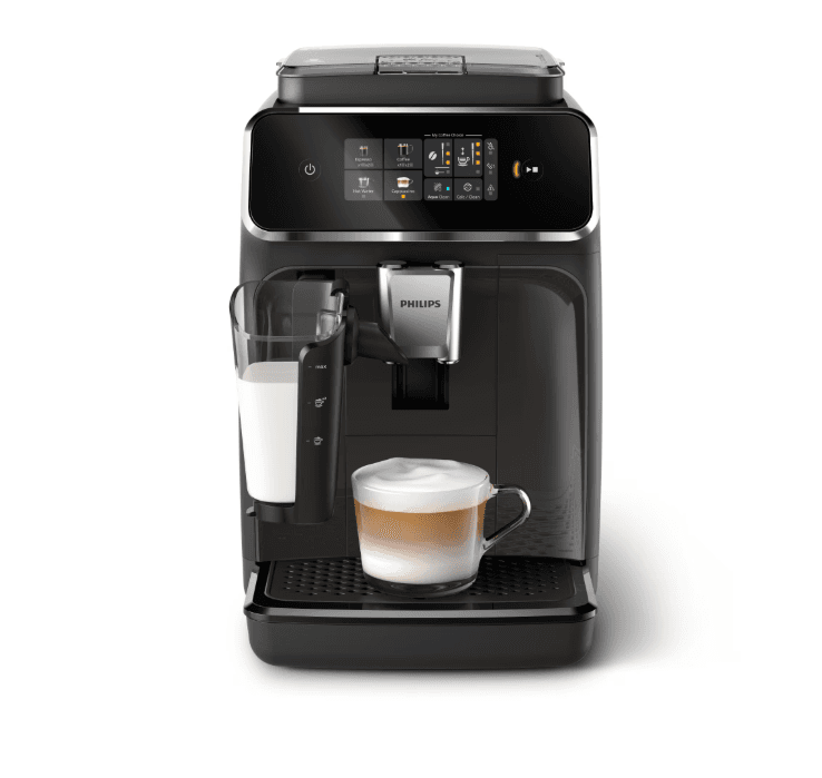 Espressor cafea automat Philips Series 2000 EP2334/10, Sistem spumare LatteGo, Filtru AquaClean, 1.8l, 15 bari, Negru — miniatură