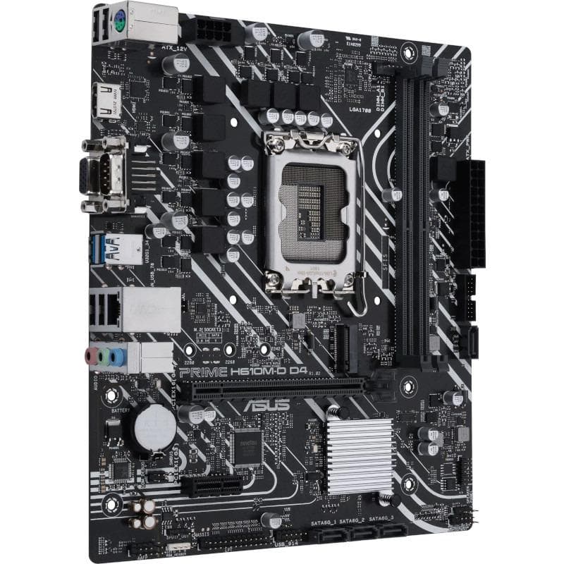 Placa de baza ASUS PRIME H610M-D D4, LGA 1700, DDR4, Micro-ATX — miniatură