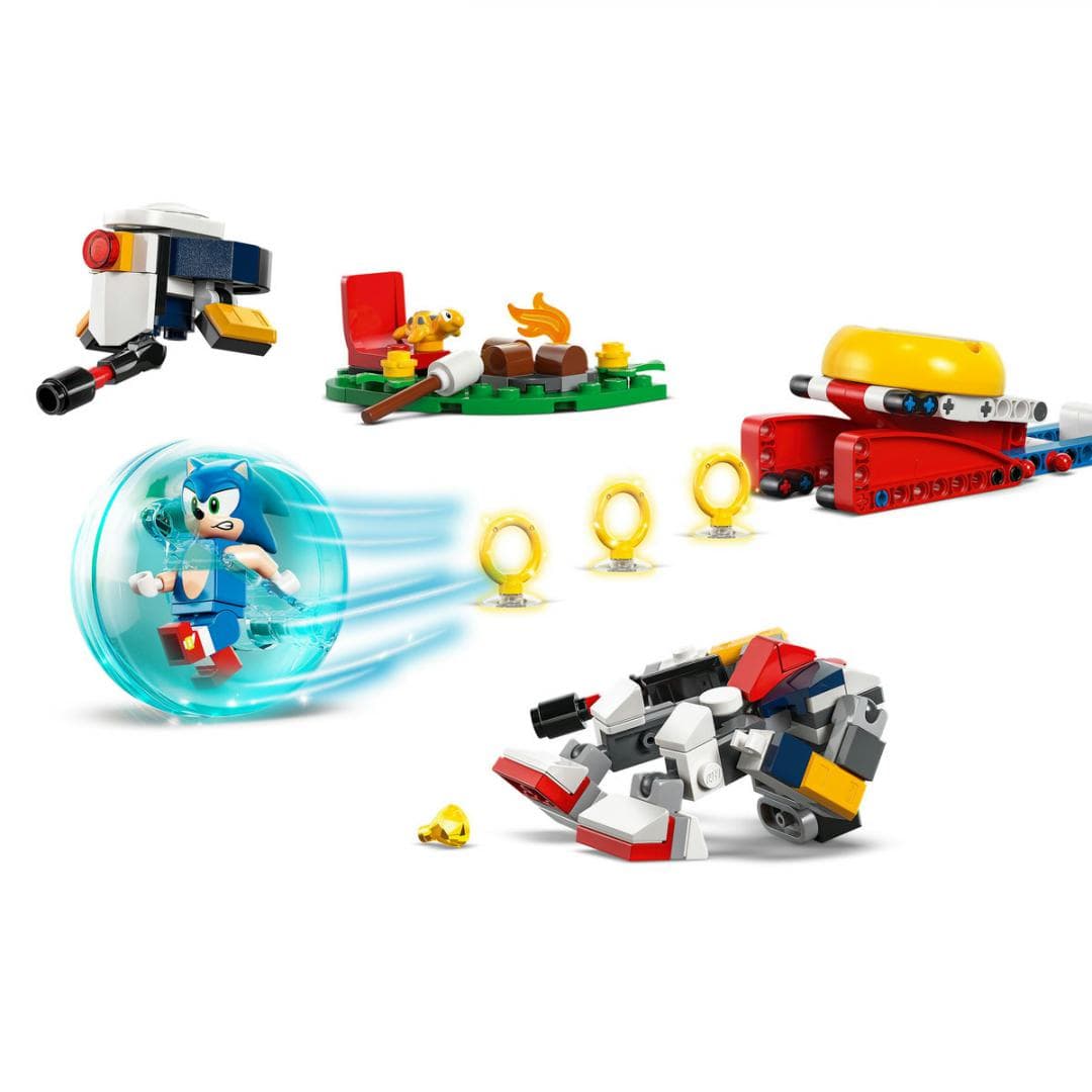 INFRUNTARE LA FOCUL DE TABARA AL LUI SONIC, LEGO77001 — miniatură