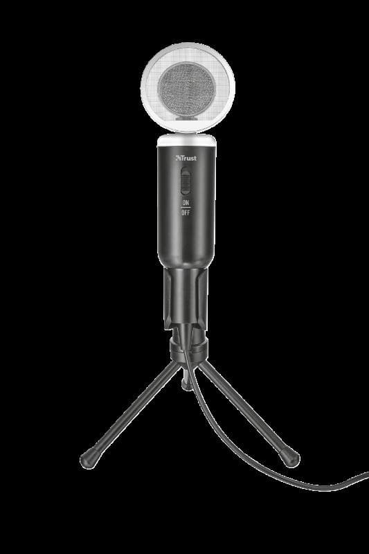 Microfon Trust Desk Microphone Madell Vintage, tip Condenser, Jack, Noise Reduction — miniatură