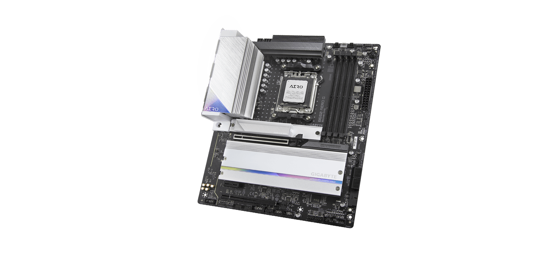 Placa de baza Gigabyte B650 AERO G, Socket AM5, DDR5, ATX — miniatură
