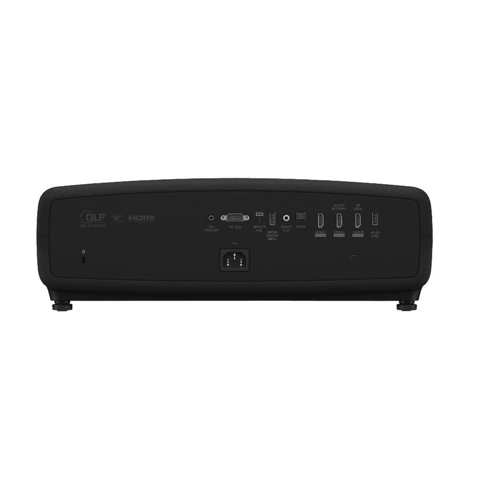 Videoproiector BenQ W2720I, 4K UHD (3840×2160), 2.500 lumeni, 2.000.000:1, 4LED 20.000-30.000 ore, 1.3x, 3*HDMI, USB tip A, USB tip mini B, RS232, Declanşator c.c. 12V, boxe 2*5W, audio out, S/PDIF, 26-28 dB, Dongle Android TV QS02 inclus, telecomanda cu baterie, capac lentila inclus, 6.4 kg — miniatură