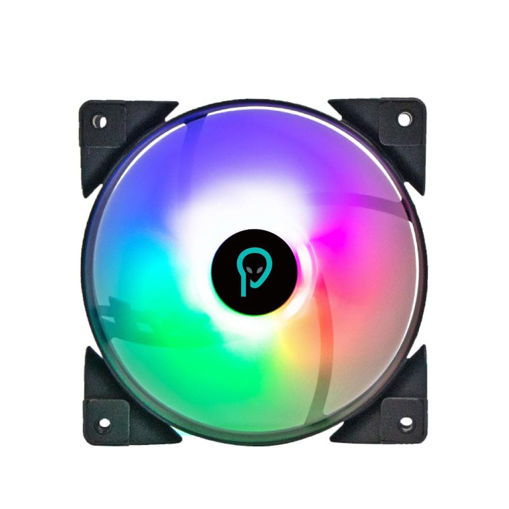 Ventilator Carcasa SPACER SPFC-120-3P-RGB, 12 cm, 1400 RPM, RGB