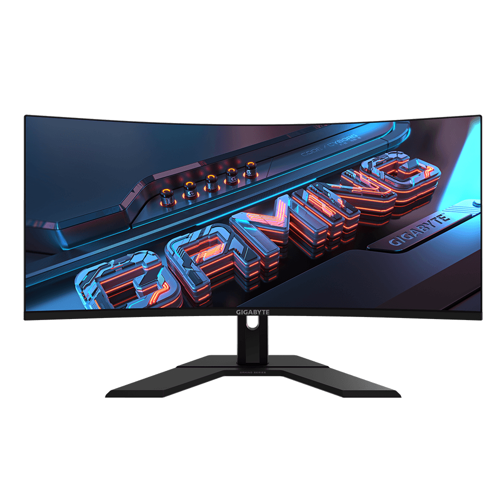 Monitor Commercial Gigabyte GS34WQC, 34", 3440 x 1440 pixeli, Black