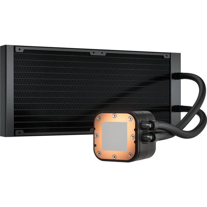 Cooler Procesor CORSAIR H115i ELITE RGB, Lichid, 14 cm, 2 ventilatoare, aRGB — miniatură