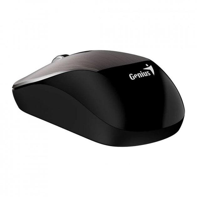 Mouse Wireless Genius ECO-8015, 1600 dpi, Maro — miniatură