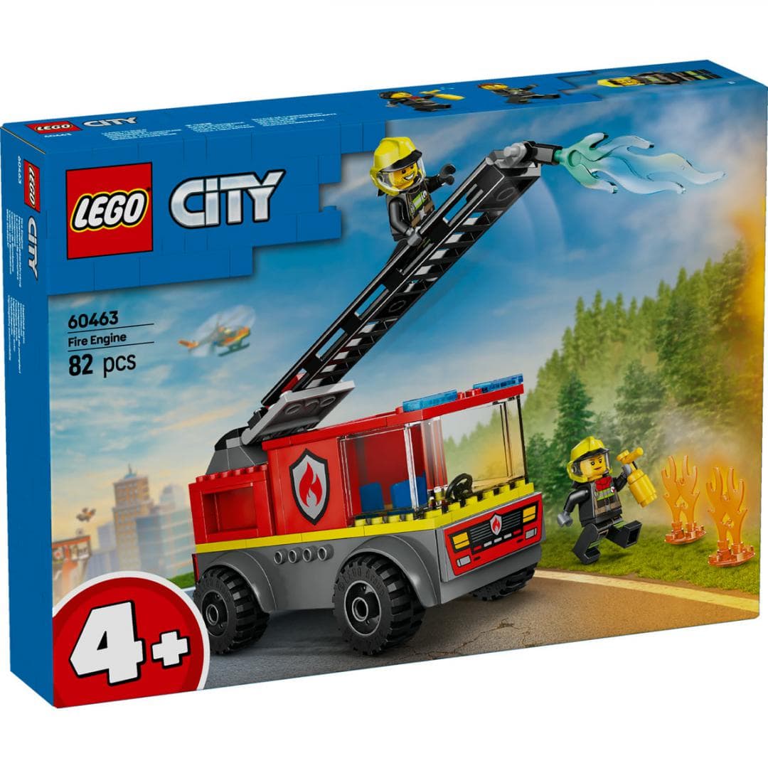 CAMION DE POMPIERI CU SCARA, LEGO 60463 — miniatură