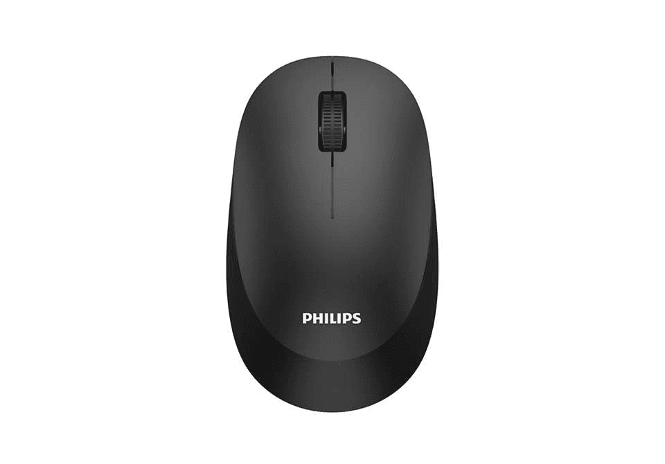 Mouse Wireless Philips SPK7307BL/00, 1600 dpi, Negru — miniatură