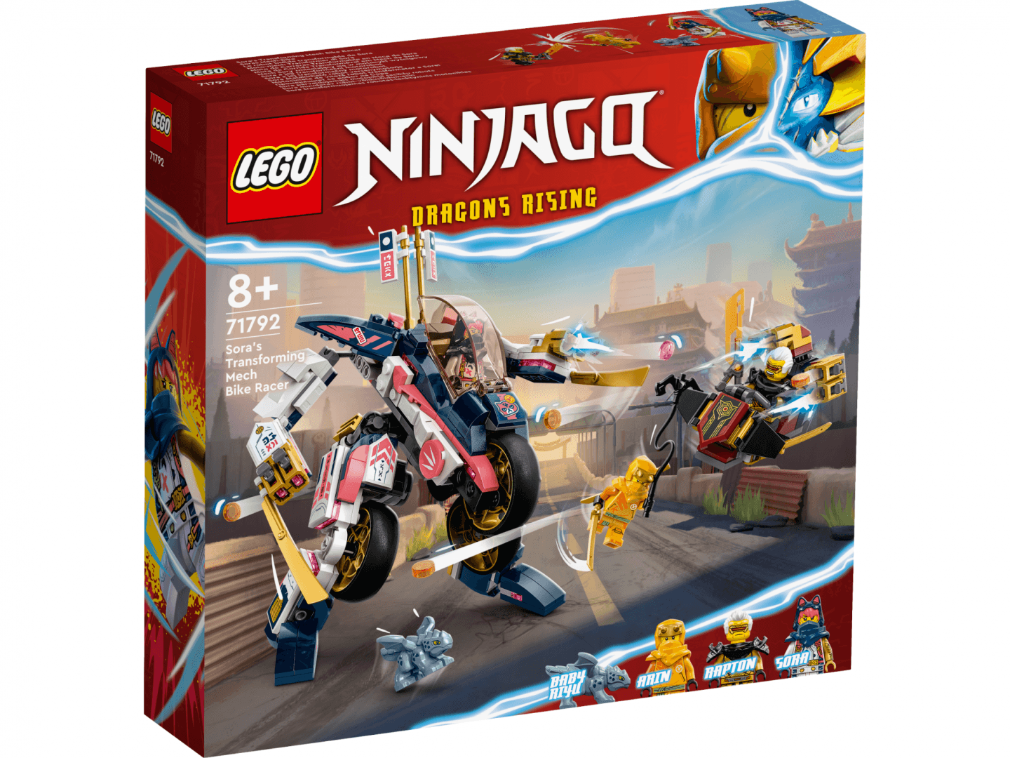 MOTOCICLETA-ROBOT A SOREI, 71792 LEGO — miniatură