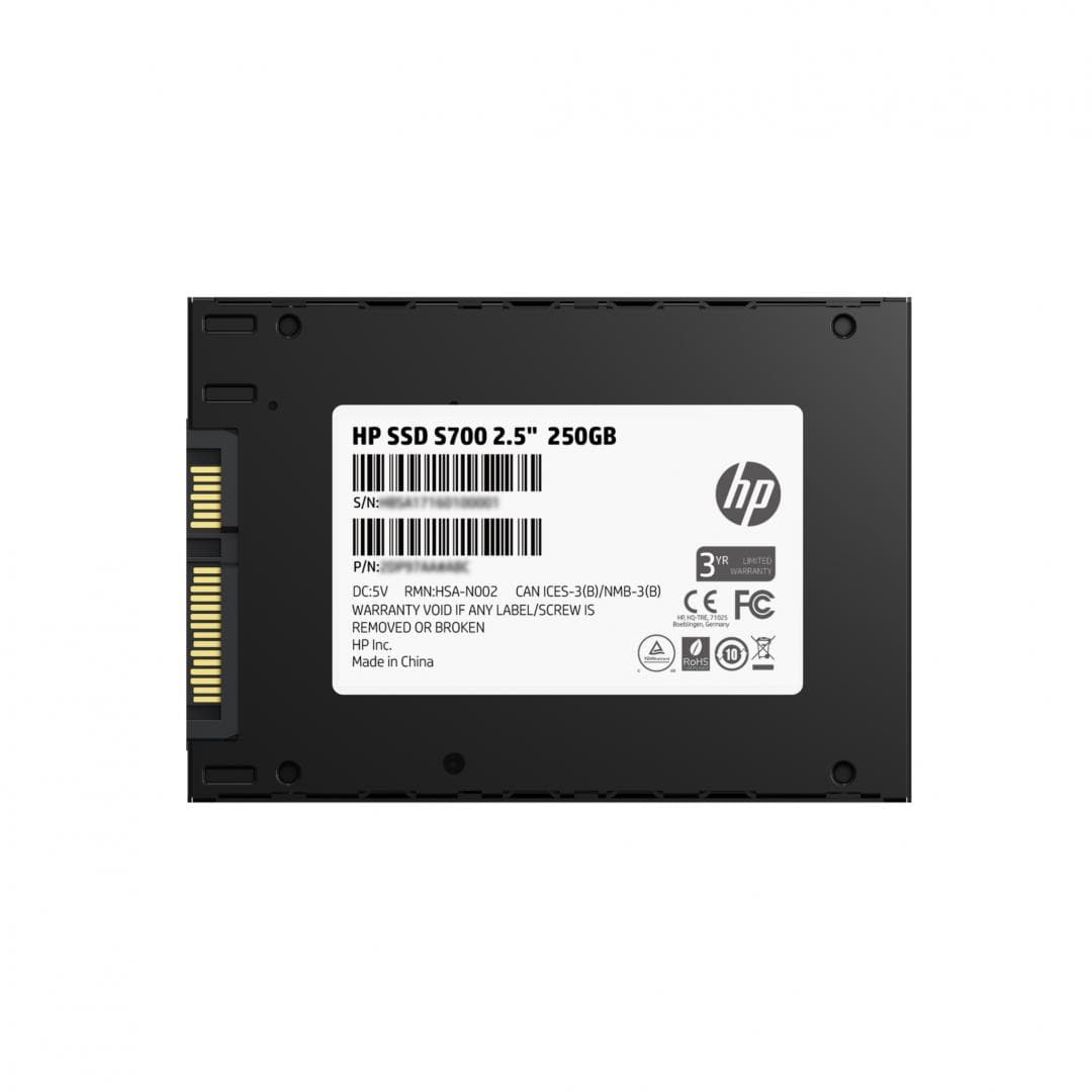 SSD intern HP S700, 250 GB, SATA III, 2.5 inch — miniatură
