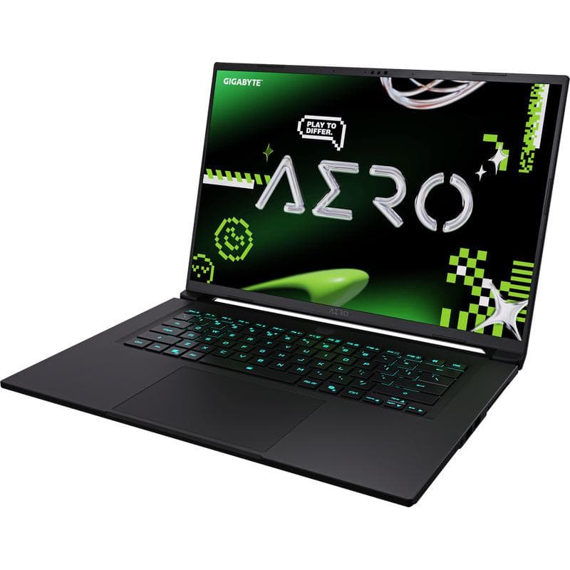 Laptop Gaming GIGABYTE AERO X16 2WH, cu procesor Ryzen AI 9 370HX, 16'' IPS, 32 GB DDR5, 1 TB, NVIDIA GeForce RTX 5070, 8GB GDDR7, Windows 11 Home — miniatură
