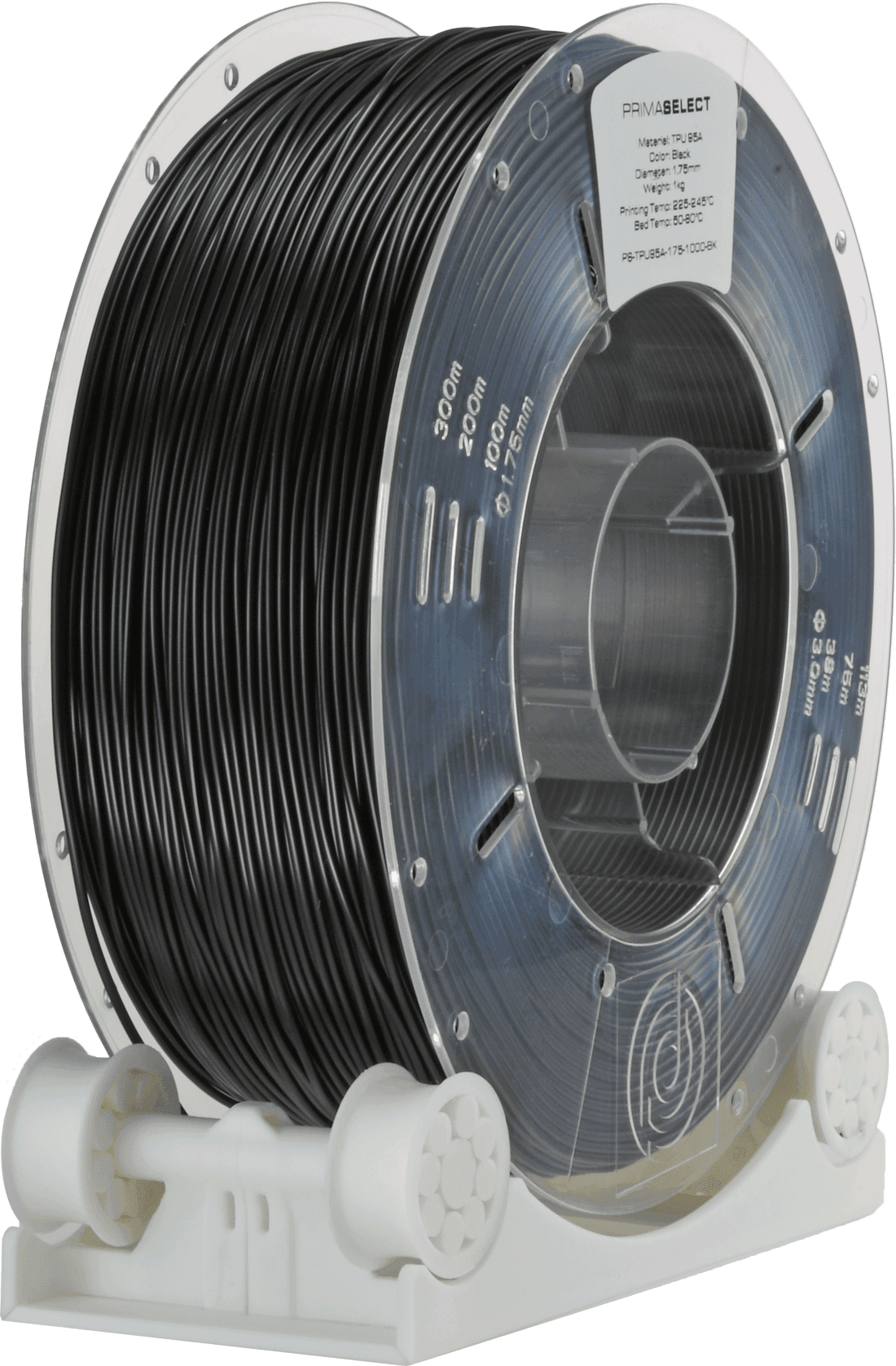 Filament PrimaCreator PrimaSelect TPU 95 A – 1,75 mm, 1 kg (PS-TPU95A-175-1000-GY) — miniatură