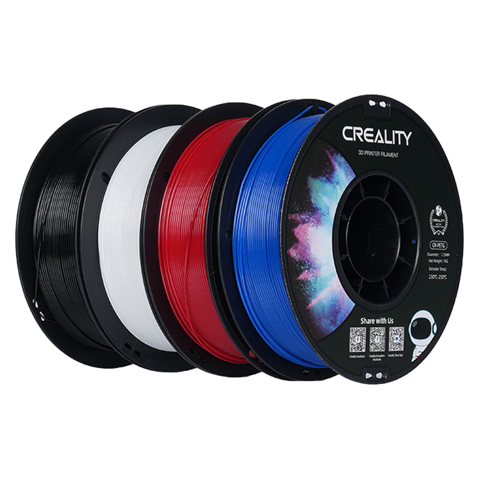 Filament Creality CR-PETG – 4 Spools (3301030084) — miniatură