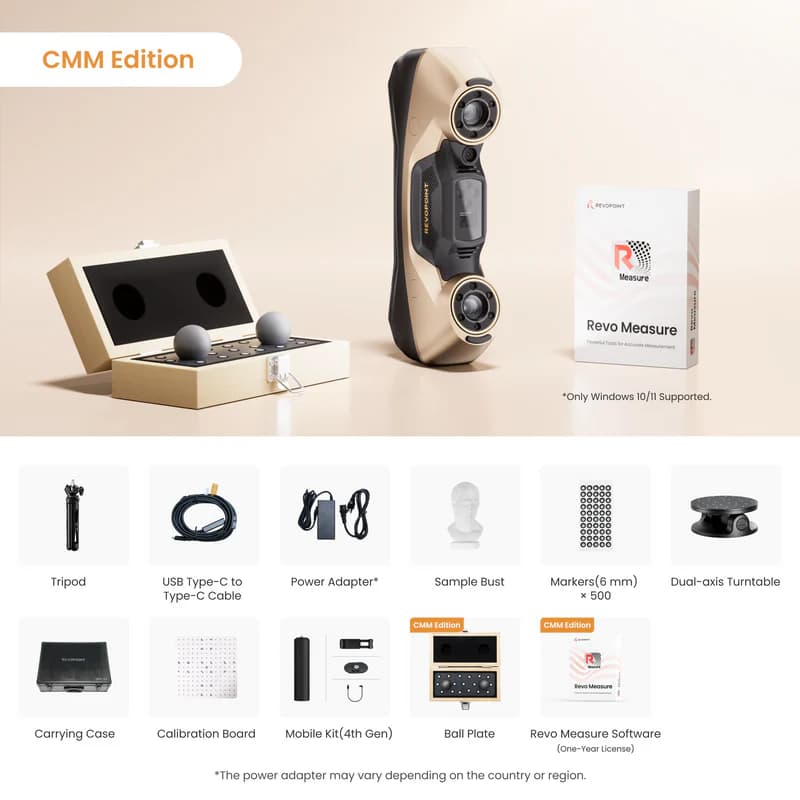 Scaner 3D Revopoint MetroY Ultra (METROY-ULTRA-CMM-EDITION) — miniatură