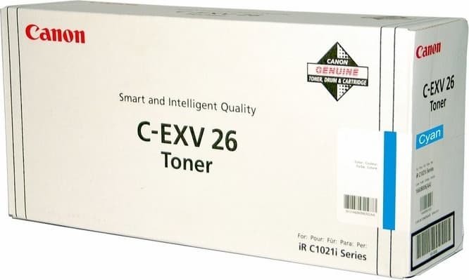 Toner Original Canon Cyan, EXV26C, pentru IR C1021I|IR C1028I|IR C1028IF, 6K,NOPP, "CF1659B006AA"