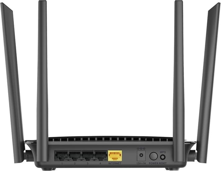 ROUTER D-LINK wireless 1200Mbps, 4 porturi Gigabit, 4 antene externe, Dual Band AC1200 (867/300Mbps), "DIR-842"/45505674 — miniatură