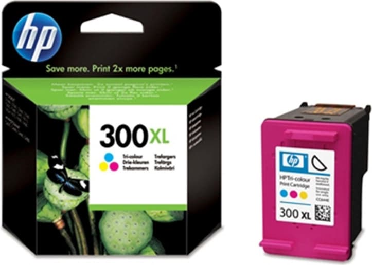 Cartus Cerneala Original HP Color, nr.300XL, pentru DJ D2530|2560|2660|5560|F2420|2480|4280|PS C4680|4780, "CC644EE"