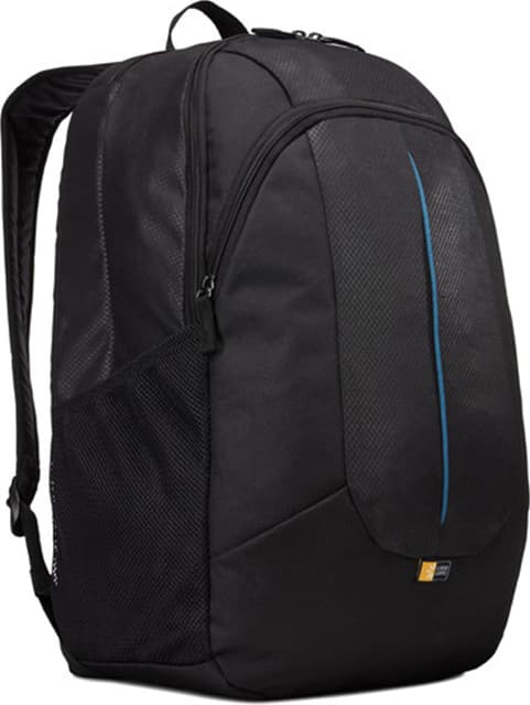 RUCSAC CASE LOGIC, pt. notebook de max. 17.3 inch, 2 compartimente, buzunar frontal | buzunar lateral x 2 | buzunar dorsal, waterproof, poliester, negru, 3203405 "PREV-217 BLACK/MIDNIGHT" 45504690 — miniatură