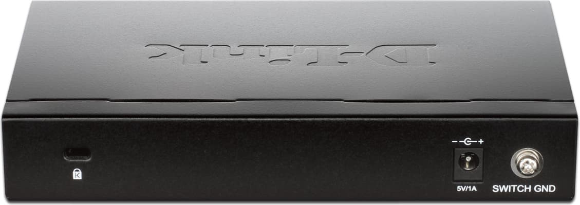 SWITCH D-LINK SMART 8 porturi Gigabit carcasa metalica, "DGS-1100-08" — miniatură
