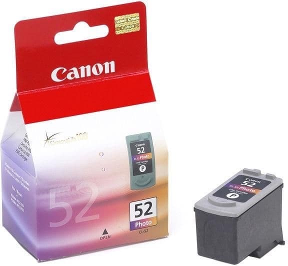 Cartus Cerneala Original Canon Color, CL-52, pentru IP6210D|IP6220D, 21ml, "BS0619B001AA"