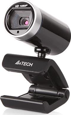 CAMERA web A4TECH, Full HD rez 1920 x 1080, USB 2.0, microfon, negru, "PK-910H" — miniatură