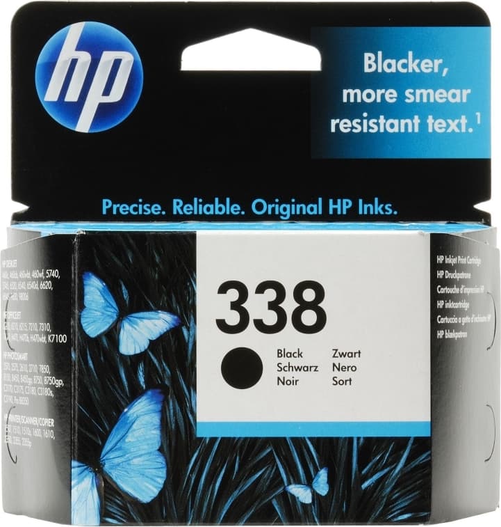 Cartus Cerneala Original HP Black, nr.338, pentru DJ460|574x|6xxx|9800|2570|2xxx|8xxx, "C8765EE"