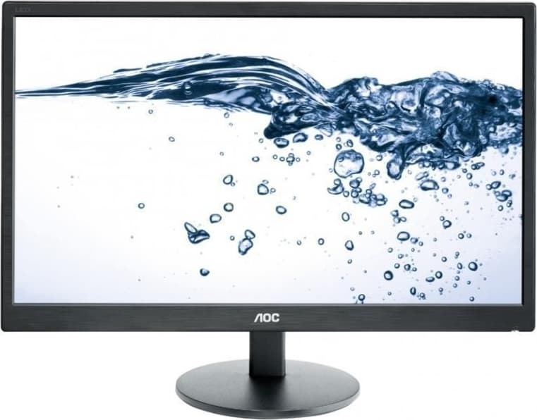 MONITOR AOC 23.6", home, office, TN, Full HD (1920 x 1080), Wide, 250 cd/mp, 5 ms, VGA, DVI, "E2470SWDA"