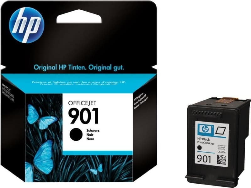 Cartus Cerneala Original HP Black, nr.901, pentru OfficeJet 4500|J4524|4580|4624|4640|4660|4680, "CC653AE"