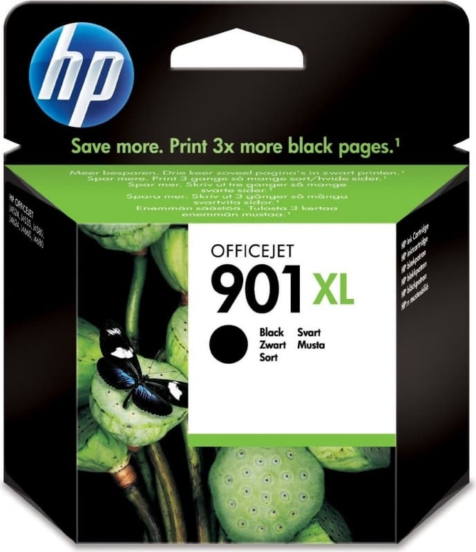 Cartus Cerneala Original HP Black, nr.901XL, pentru OfficeJet 4500|J4524|4580|4624|4640|4660|4680, "CC654AE"