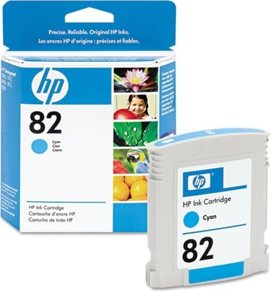 Cartus Cerneala Original HP Cyan, nr.82, pentru DesignJet 500|800, "C4911A"