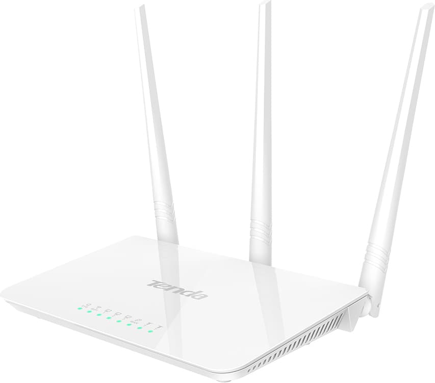 ROUTER TENDA wireless 300Mbps, 3 porturi 10/100Mbps, 3 antene externe, "F3" 45505349 - 474965 — miniatură