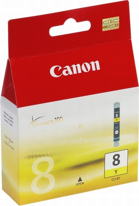 Cartus Cerneala Original Canon Yellow, CLI-8Y, pentru IP4200, "BS0623B001AA"