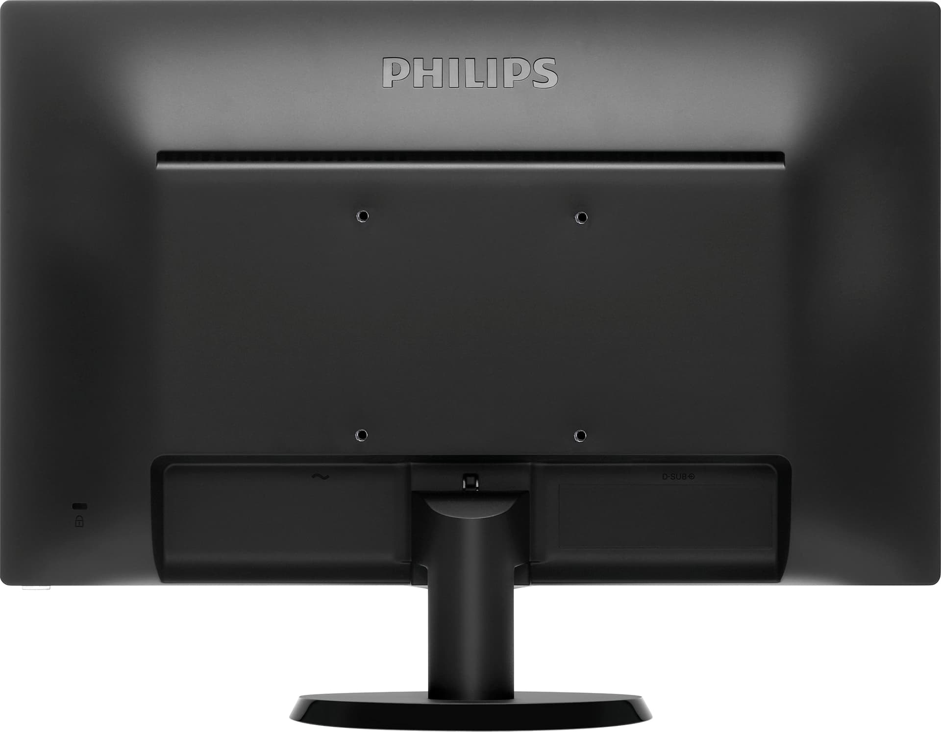 MONITOR PHILIPS 18.5", home, office, TN, HD (FWXGA) (1366 x 768), Wide, 200 cd/mp, 5 ms, VGA, "193V5LSB2/10" — miniatură