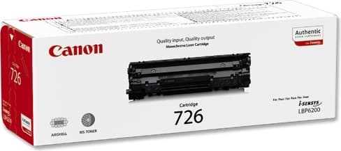 Toner Original Canon Black, CRG-726, pentru LBP-6200|LBP-6230, 2.1K, "CR3483B002AA"