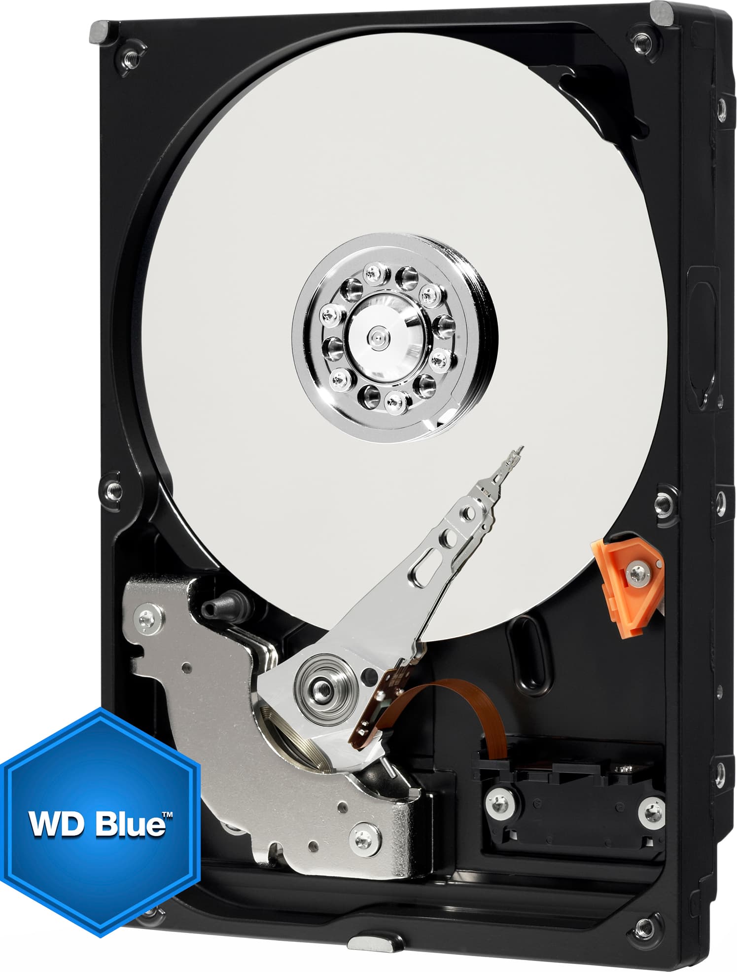 HDD WD 1 TB, Blue, 7.200 rpm, buffer 64 MB, pt. desktop PC, "WD10EZEX" — miniatură