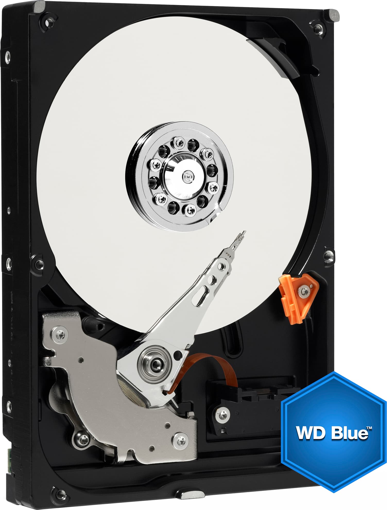HDD WD 1 TB, Blue, 7.200 rpm, buffer 64 MB, pt. desktop PC, "WD10EZEX" — miniatură