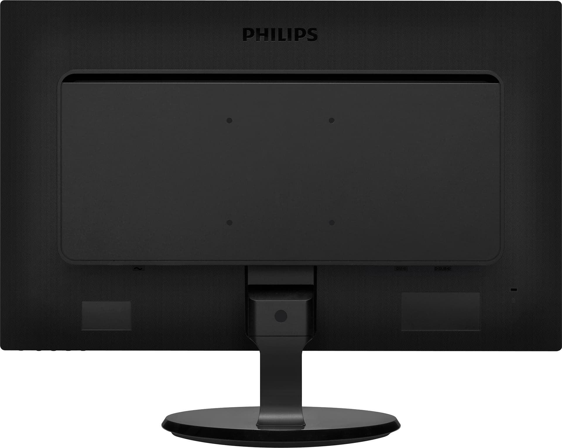 MONITOR PHILIPS 24", home, office, TN, Full HD (1920 x 1080), Wide, 250 cd/mp, 5 ms, VGA, DVI, "246V5LSB/00" — miniatură