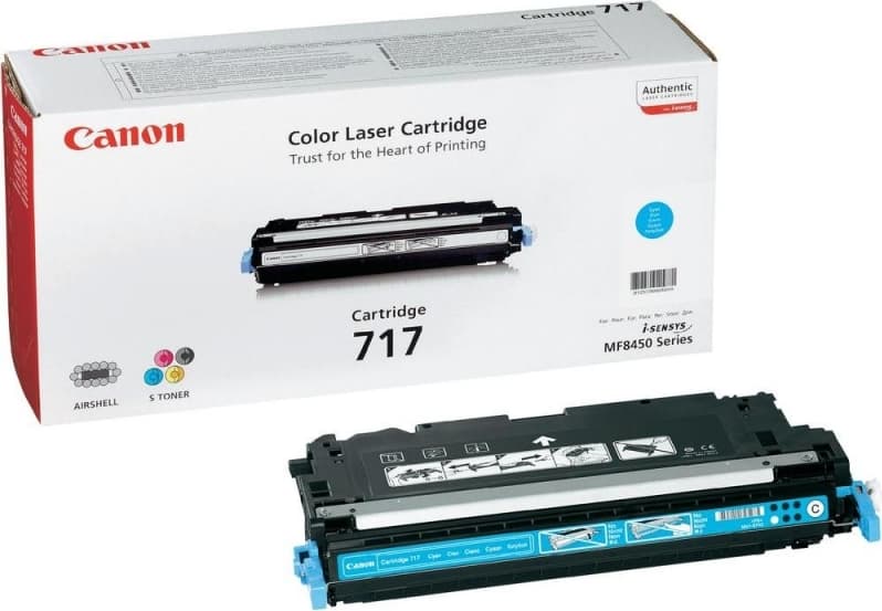 Toner Original Canon Cyan, CRG-717C, pentru MF-8450, 4K, "CR2577B002AA"