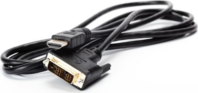 CABLU video SPACER, adaptor HDMI (T) la DVI-D SL (T), 1.8m, negru, "SPC-HDMI-DVI-6" 44503087 — miniatură