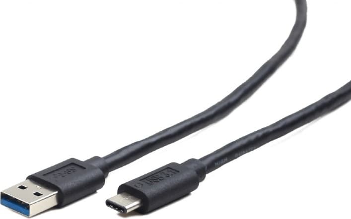 CABLU alimentare si date GEMBIRD, pt. smartphone, USB 3.0 (T) la USB 3.1 Type-C (T), 36W, 1.8m, negru, "CCP-USB3-AMCM-6"