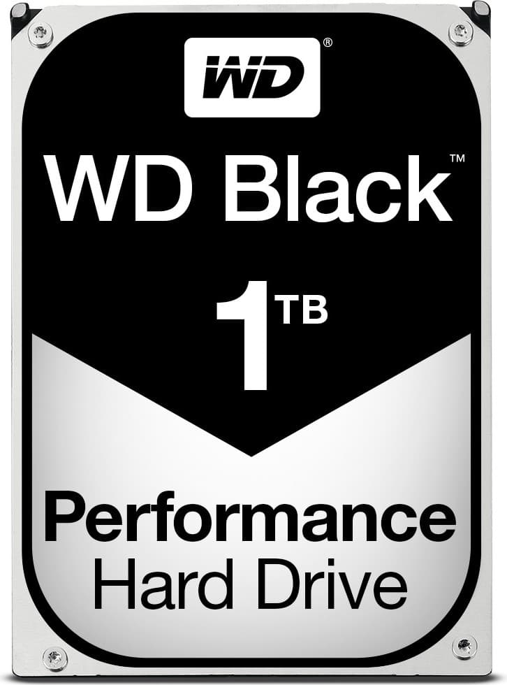 HDD WD 1 TB, Black, 7.200 rpm, buffer 64 MB, pt. desktop PC, "WD1003FZEX"