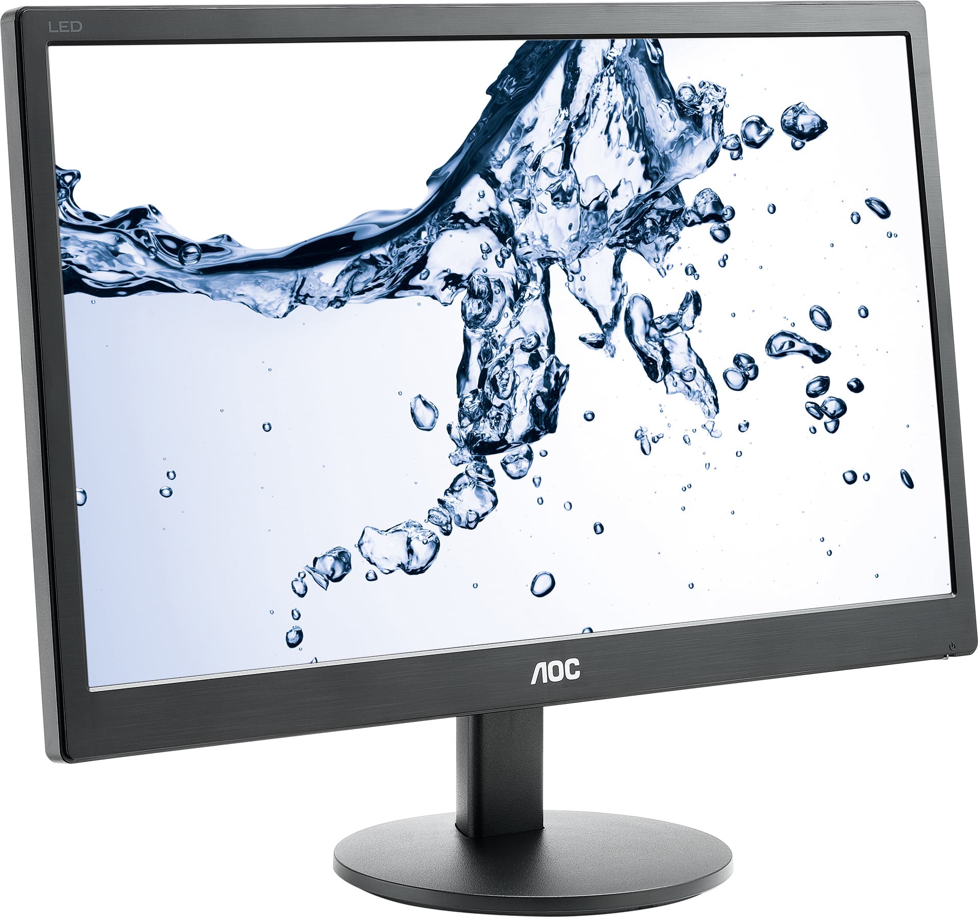 MONITOR AOC 18.5", home, office, TN, HD (FWXGA) (1366 x 768), Wide, 200 cd/mp, 5 ms, VGA, "E970SWN"