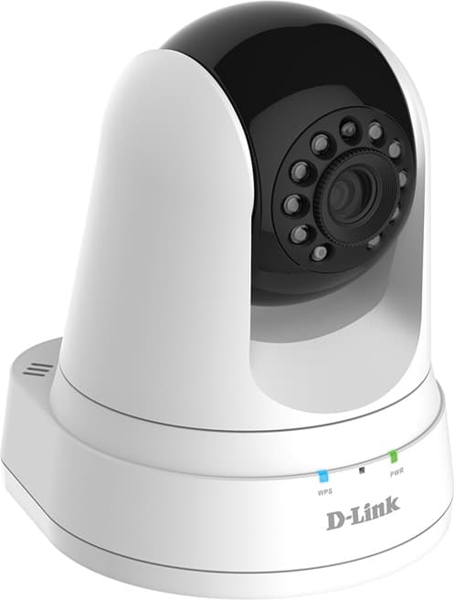 CAMERA IP D-Link, cube, pt. interior, dist. IR 8 m, tip lentila fixa 2.3 mm, 0.3 Mpx, cu fir | wi-fi, microfon da, PoE nu, carcasa plastic, slot SD card nu, "DCS-5000L" — miniatură