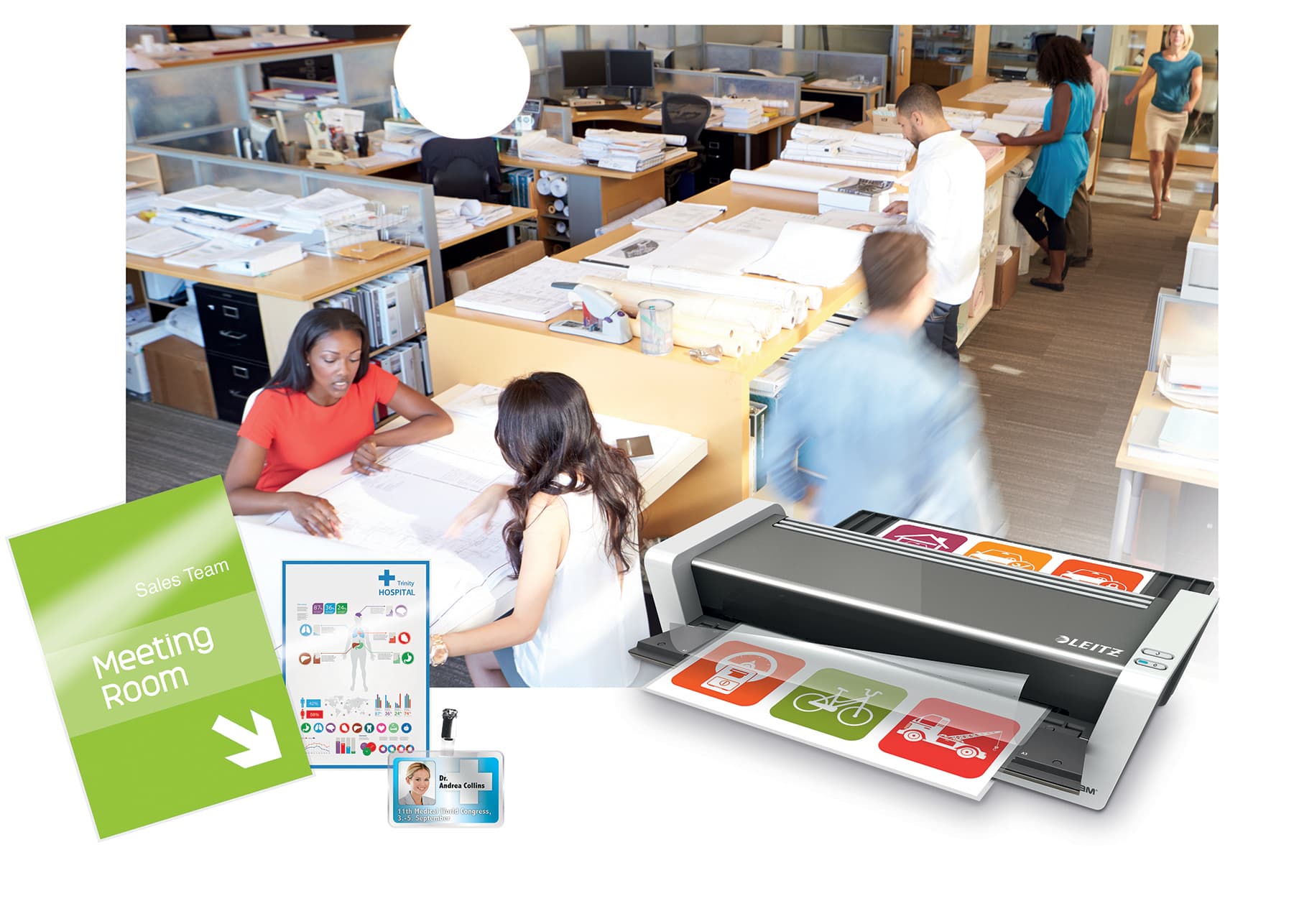 Laminator Leitz iLAM A3 Touch 2 "74744000" — miniatură