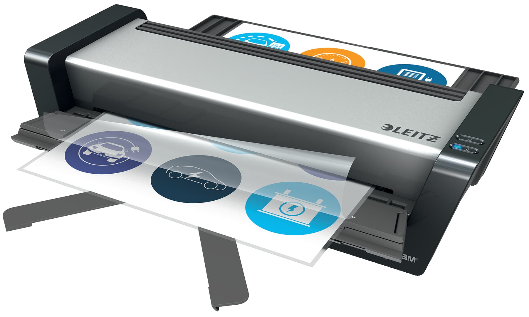 Laminator Leitz iLAM A3 Touch Turbo Pro "75190000" — miniatură