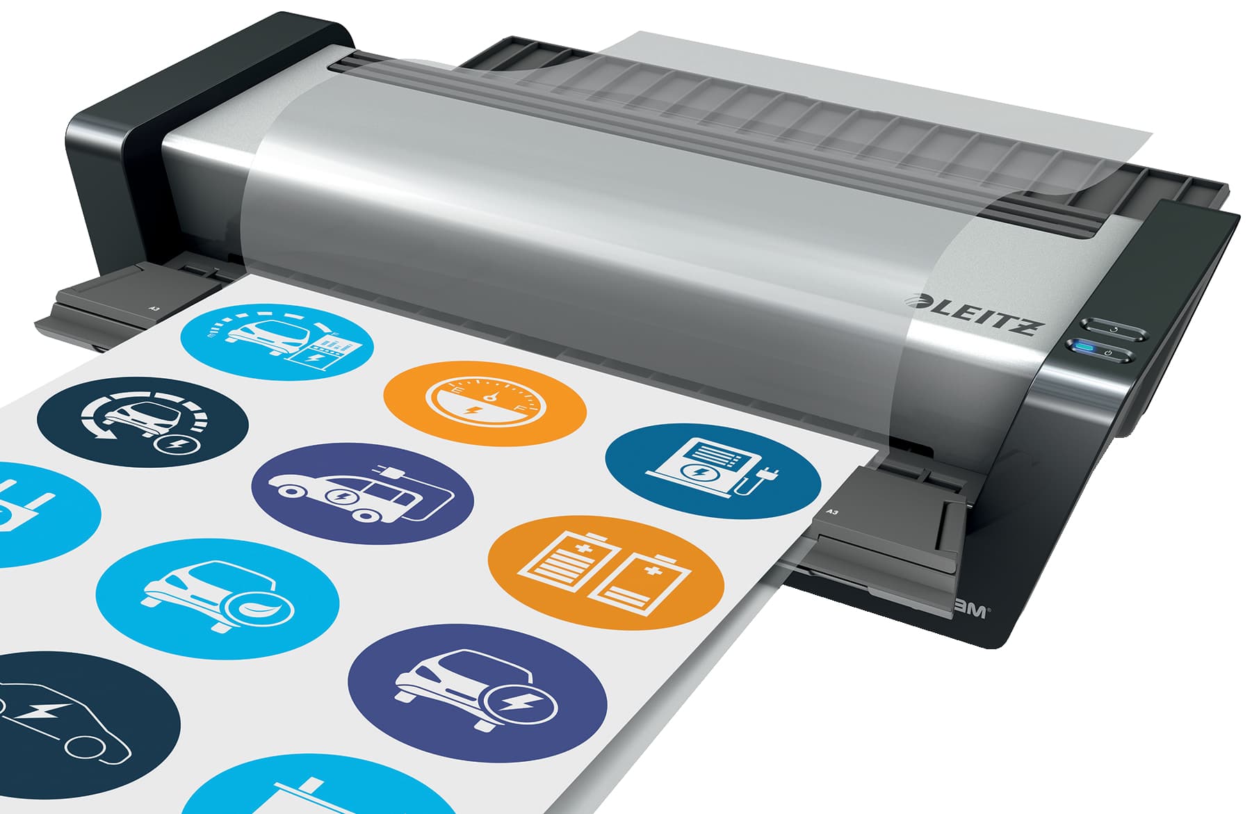 Laminator Leitz iLAM A3 Touch Turbo Pro "75190000" — miniatură