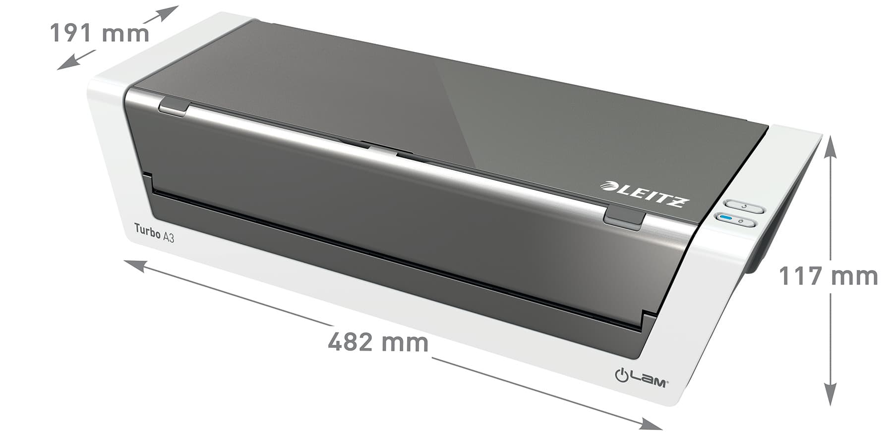 Laminator Leitz iLAM A3 Touch 2 Turbo S "75200000" — miniatură