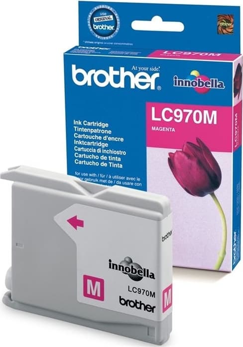 Cartus Cerneala Original Brother Magenta, LC970M, pentru DCP-135C|150C|153C|157C|235C|260C|MFC-260C, 300, "LC970M"